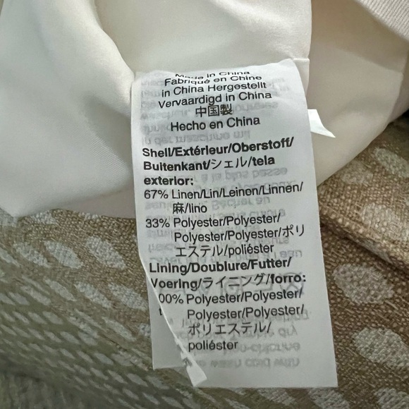 J.Crew White Linen Tailored Shorts - Picture 4 of 4